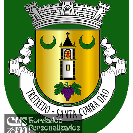 Emblema Bordado Antiga Freguesia de Treixedo (Santa Comba Dão, Viseu) 1