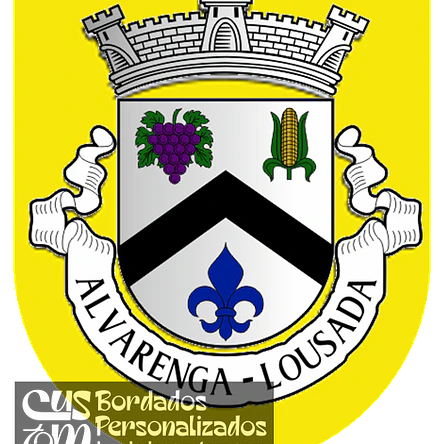 Emblema Bordado Antiga Freguesia de Alvarenga (Lousada, Porto) 1
