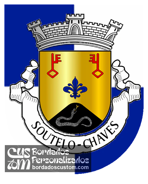 Emblema Bordado Antiga Freguesia de Soutelo (Chaves, Vila Real)