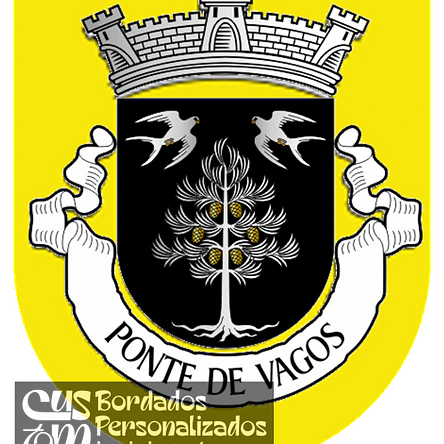 Emblema Bordado Antiga Freguesia de Ponte de Vagos (Vagos, Aveiro) 1