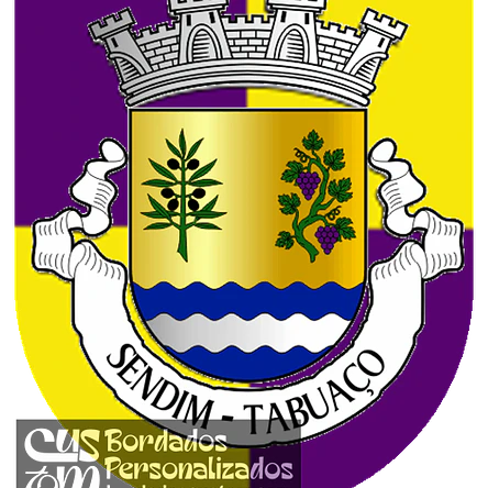 Emblema Bordado Freguesia de Sendim (Tabuaço, Viseu) 1