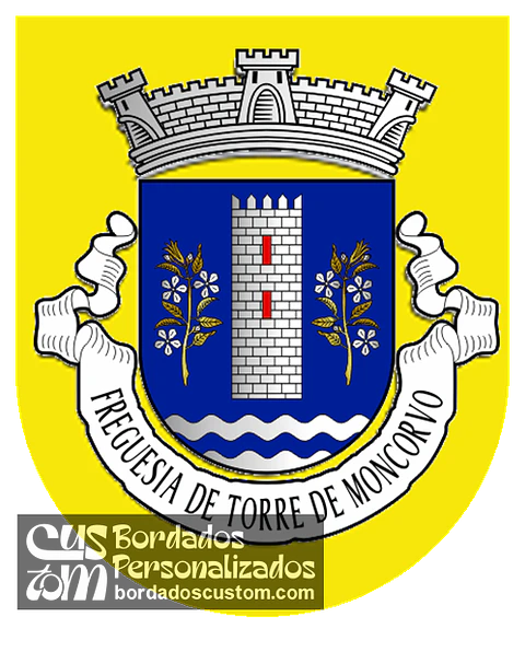 Emblema Bordado Freguesia de Torre de Moncorvo (Torre de Moncorvo, Bragança)