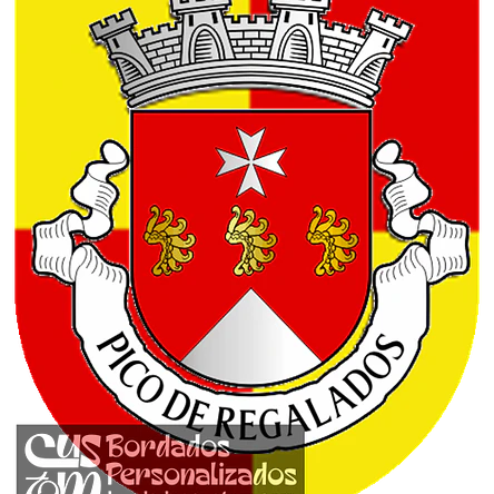 Emblema Bordado Antiga Freguesia de Pico de Regalados (Vila Verde, Braga) 1