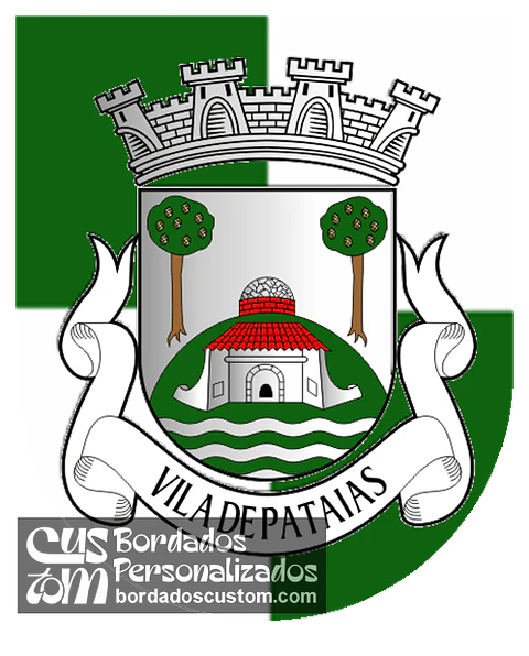 Emblema Bordado Antiga Freguesia de Pataias (Alcobaça, Leiria)