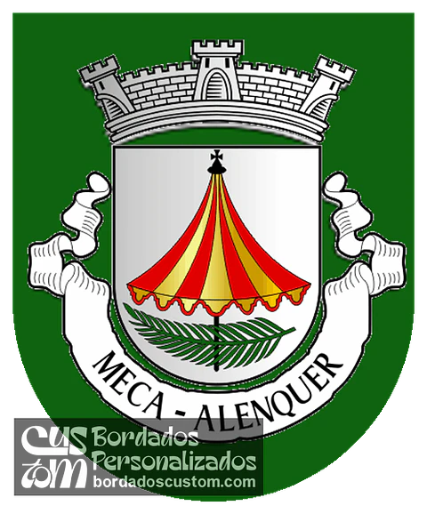 Emblema Bordado Freguesia de Meca (Alenquer, Lisboa)