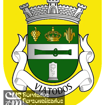 Emblema Bordado Antiga Freguesia de Viatodos (Barcelos, Braga) 1