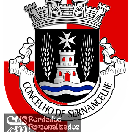 Emblema Bordado Município de Sernancelhe (Viseu) 1