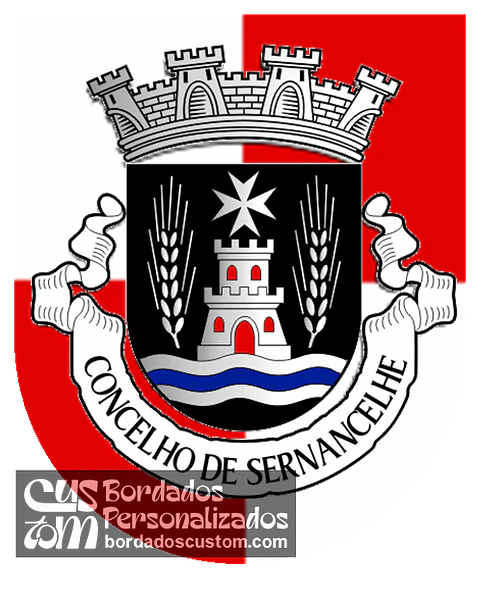 Emblema Bordado Município de Sernancelhe (Viseu)