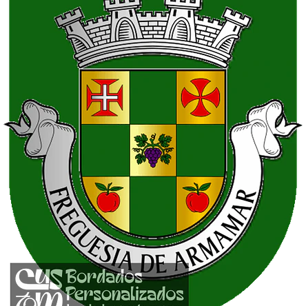 Emblema Bordado Freguesia de Armamar (Armamar, Viseu) 1