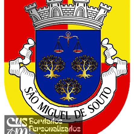 Emblema Bordado Antiga Freguesia de São Miguel de Souto (Santa Maria da Feira, Aveiro) 1