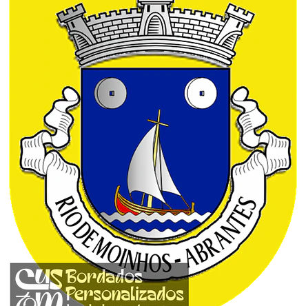 Emblema Bordado Freguesia de Rio de Moinhos (Abrantes, Santarém) 1