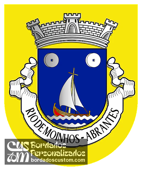 Emblema Bordado Freguesia de Rio de Moinhos (Abrantes, Santarém)