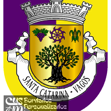 Emblema Bordado Antiga Freguesia de Santa Catarina (Vagos, Aveiro) 1