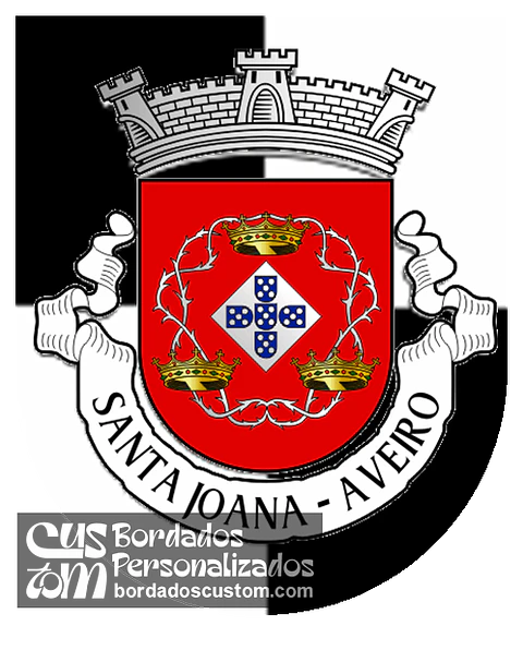 Emblema Bordado Freguesia de Santa Joana (Aveiro, Aveiro)