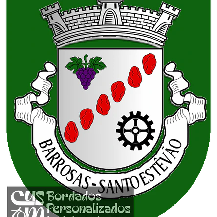 Emblema Bordado Antiga Freguesia de Barrosas (Santo Estevão) (Lousada, Porto) 1