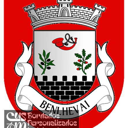 Emblema Bordado Freguesia de Benlhevai (Vila Flor, Bragança) 1