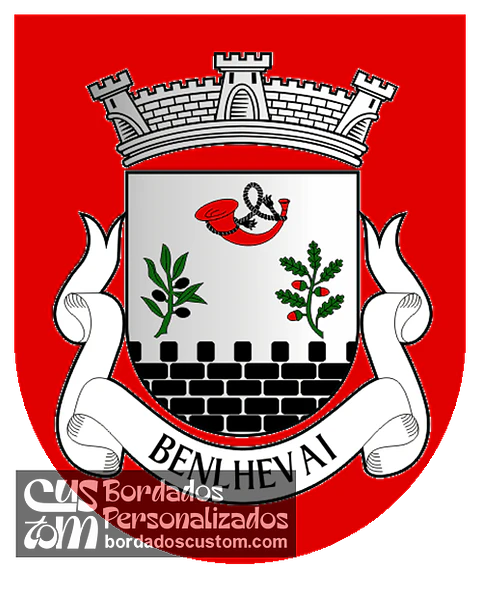 Emblema Bordado Freguesia de Benlhevai (Vila Flor, Bragança)
