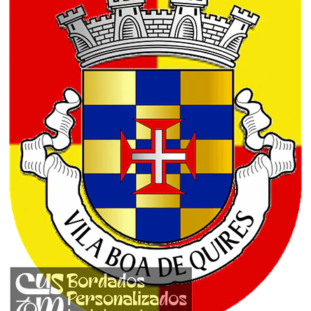 Emblema Bordado Antiga Freguesia de Vila Boa de Quires (Marco de Canaveses, Porto) 1