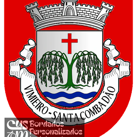 Emblema Bordado Antiga Freguesia de Vimieiro (Santa Comba Dão, Viseu) 1