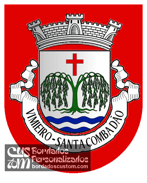 Emblema Bordado Antiga Freguesia de Vimieiro (Santa Comba Dão, Viseu)