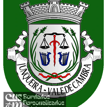 Emblema Bordado Freguesia de Junqueira (Vale de Cambra, Aveiro) 1