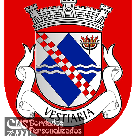 Emblema Bordado Antiga Freguesia de Vestiaria (Alcobaça, Leiria) 1
