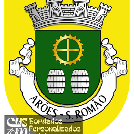Emblema Bordado Freguesia de Arões (São Romão) (Fafe, Braga) 1