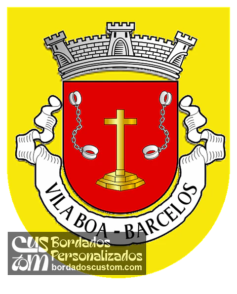 Emblema Bordado Antiga Freguesia de Vila Boa (Barcelos, Braga)