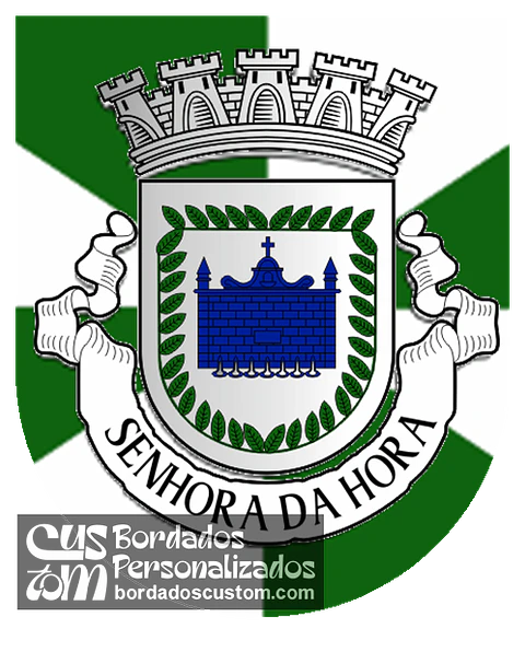 Emblema Bordado Antiga Freguesia de Senhora da Hora (Matosinhos, Porto)