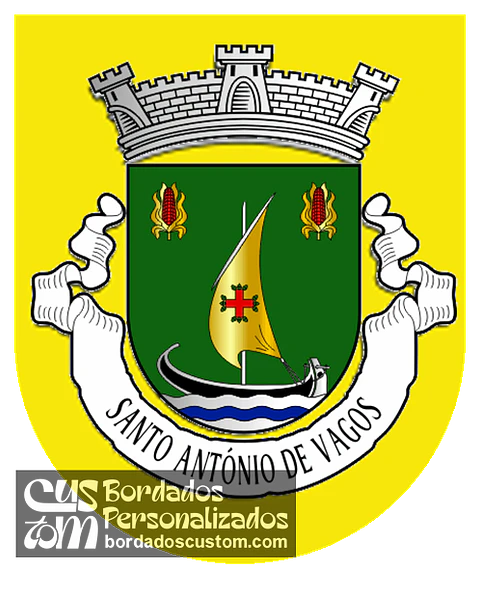 Emblema Bordado Antiga Freguesia de Santo António de Vagos (Vagos, Aveiro)