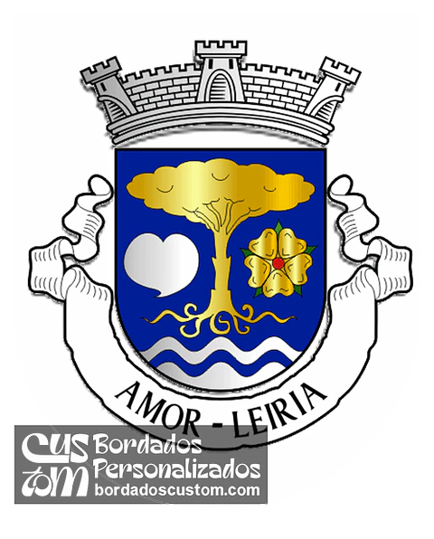 Emblema Bordado Freguesia de Amor (Leiria, Leiria)