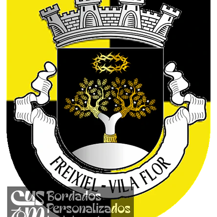 Emblema Bordado Freguesia de Freixiel (Vila Flor, Bragança) 1