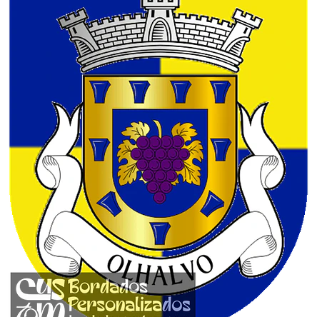 Emblema Bordado Freguesia de Olhalvo (Alenquer, Lisboa) 1