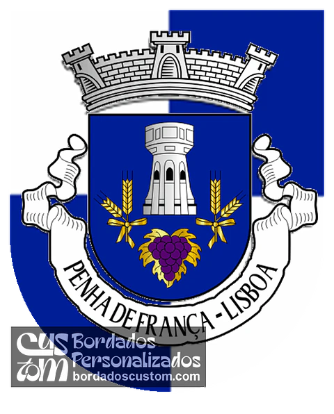 Emblema Bordado Antiga Freguesia de Penha de França (Lisboa, Lisboa)