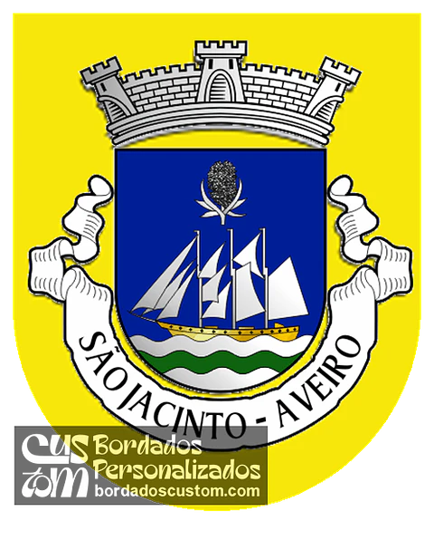 Emblema Bordado Freguesia de São Jacinto (Aveiro, Aveiro)