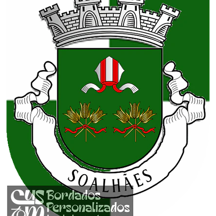 Emblema Bordado Freguesia de Soalhães (Marco de Canaveses, Porto) 1