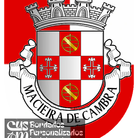 Emblema Bordado Freguesia de Macieira de Cambra (Vale de Cambra, Aveiro) 1