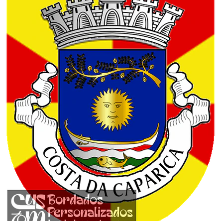 Emblema Bordado Freguesia de Costa da Caparica (Almada, Setúbal) 1