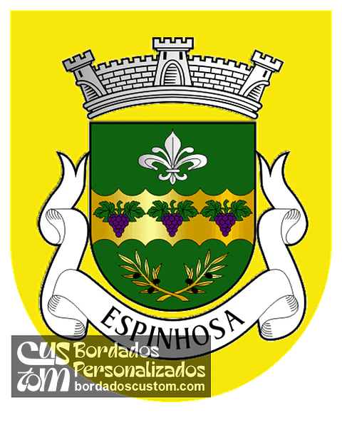 Emblema Bordado Antiga Freguesia de Espinhosa (São João da Pesqueira, Viseu)