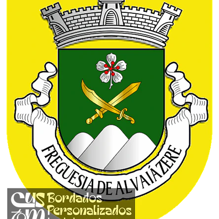 Emblema Bordado Antiga Freguesia de Alvaiázere (Alvaiázere, Leiria) 1