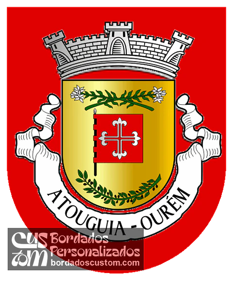 Emblema Bordado Freguesia de Atouguia (Ourém, Santarém)