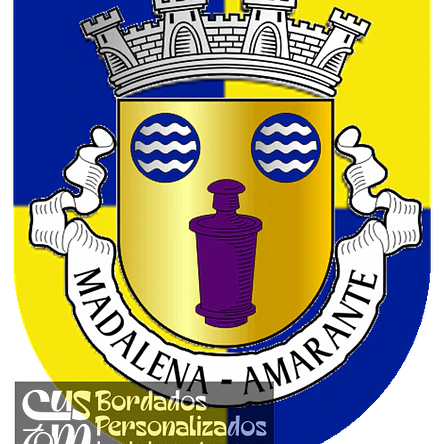 Emblema Bordado Antiga Freguesia de Madalena (Amarante, Porto) 1