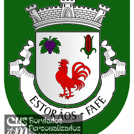 Emblema Bordado Freguesia de Estorãos (Fafe, Braga) 1