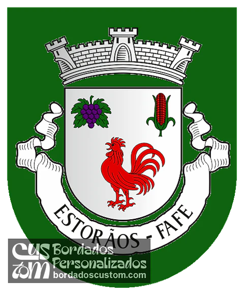 Emblema Bordado Freguesia de Estorãos (Fafe, Braga)