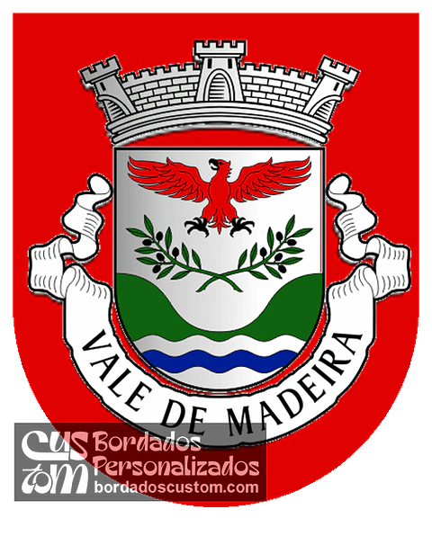 Emblema Bordado Antiga Freguesia de Vale de Madeira (Pinhel, Guarda)