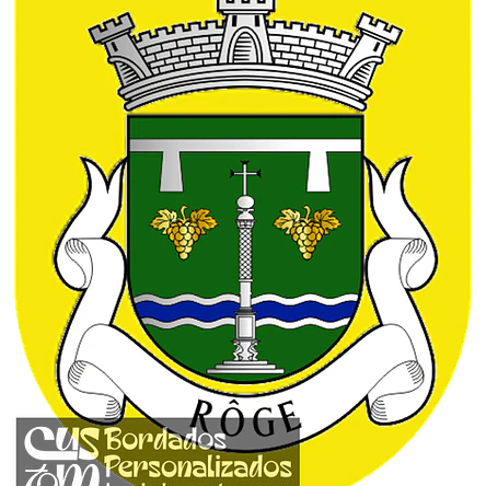 Emblema Bordado Freguesia de Rôge (Vale de Cambra, Aveiro) 1