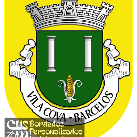 Emblema Bordado Antiga Freguesia de Vila Cova (Barcelos, Braga) 1