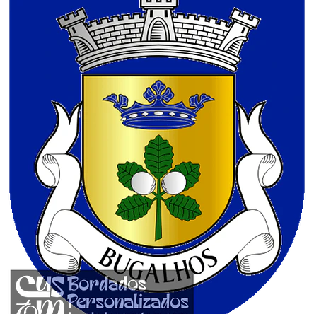 Emblema Bordado Freguesia de Bugalhos (Alcanena, Santarém) 1