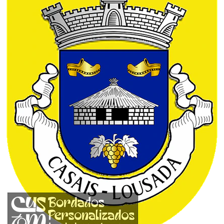 Emblema Bordado Antiga Freguesia de Casais (Lousada, Porto) 1