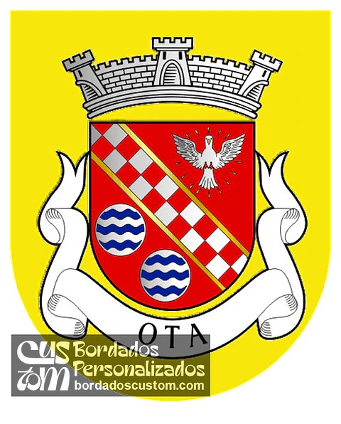 Emblema Bordado Freguesia de Ota (Alenquer, Lisboa)